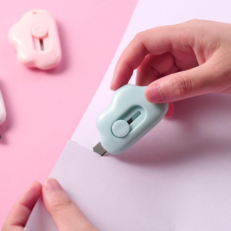 Dao Dọc Giấy Hình Đám Mây đa năng, Tiện Dụng Có Thể Làm Móc Khóa