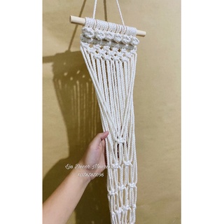 Macrame Decor Treo Đàn Ukulele Soprano Trang Trí Góc Tường