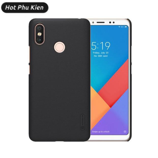 BH[ 1 ĐỔI 1]Ốp lưng sần Xiaomi Mi Max 3 Nillkin mặt lưng nhung mịn (Tặng kèm 1 miếng dán màn hình hoặc đế dựng điện thoạ