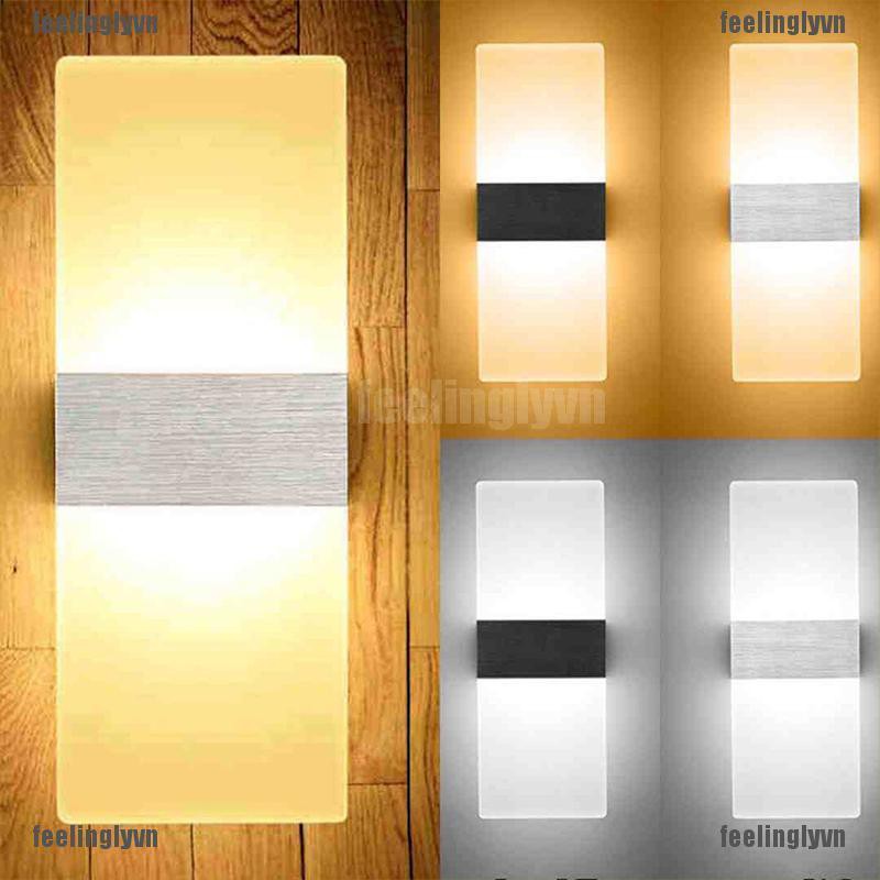 ❤TOP❤ Đèn LED gắn tường dạng khối lập phương dùng trang trí nội thất YO