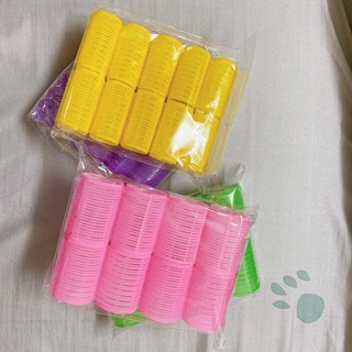 Bộ 10 lô uốn tóc tự dính 3cm