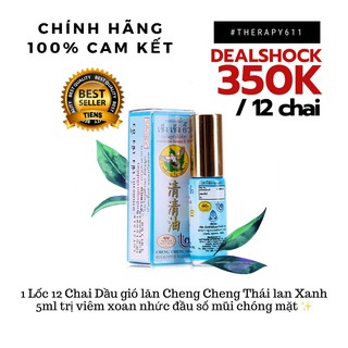 ..::✨dầu gió lăn thảo dược cheng cheng oil thái lan 5ml✨::..
