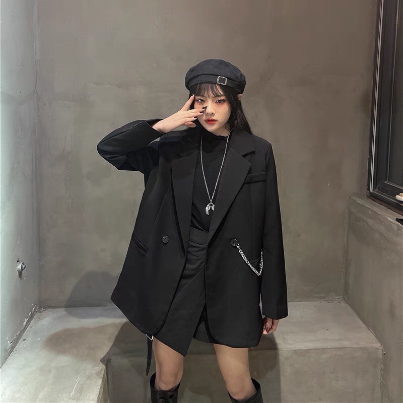 (VIDEO + ẢNH THẬT) Áo khoác blazer áo khoác vest ulzzang UNISEX HOT TIKTOK 2021 KÈM 2 ẢNH THẬT CUỐI | BigBuy360 - bigbuy360.vn