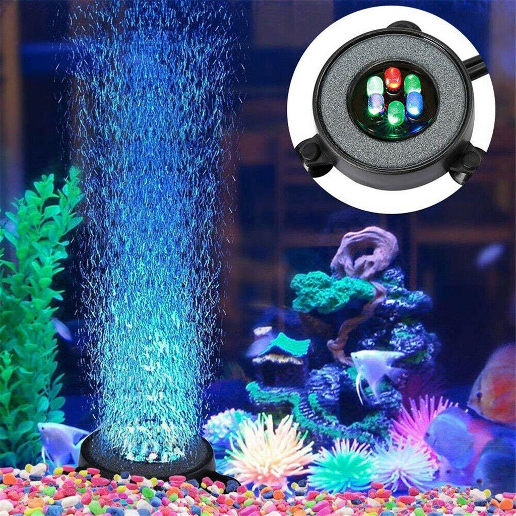 DORAW Máy Bơm Oxy Cho Bể Cá Có Đèn LED