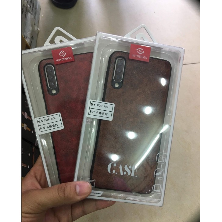 Ốp da KT cao cấp Samsung A30s, A50, A50s