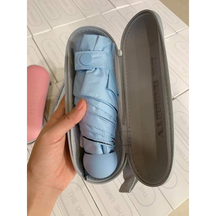 Hàng Nhật. Ô /Dù Mini siêu xinh, xịn có hộp đựng tiện bỏ cốp xe