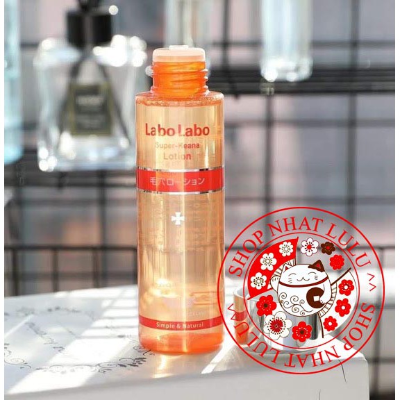 Nước hoa hồng labo labo 100ml/200ml Nhật bản dành cho lỗ chân lông to