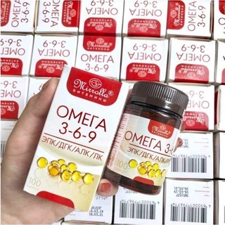 Viên uống omega 369 mirrolla nga 100 viên