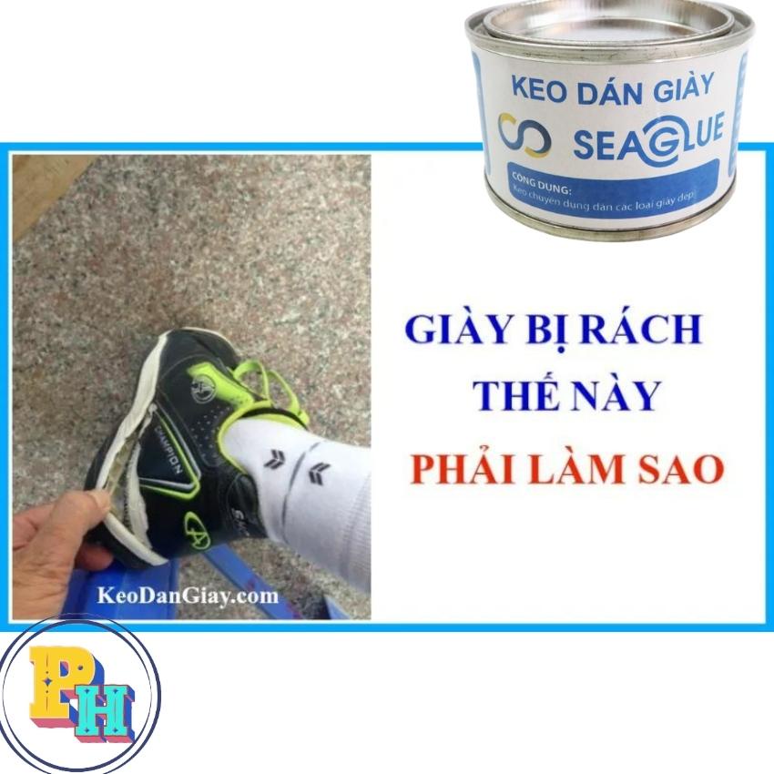 Keo dán giày thể thao siêu dính dùng nhiệt keo trong suốt chịu nước SEAGLUE S100