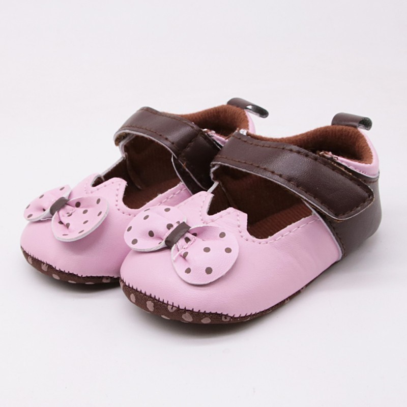 Giày sandal da PU êm chân xinh xắn cho bé gái