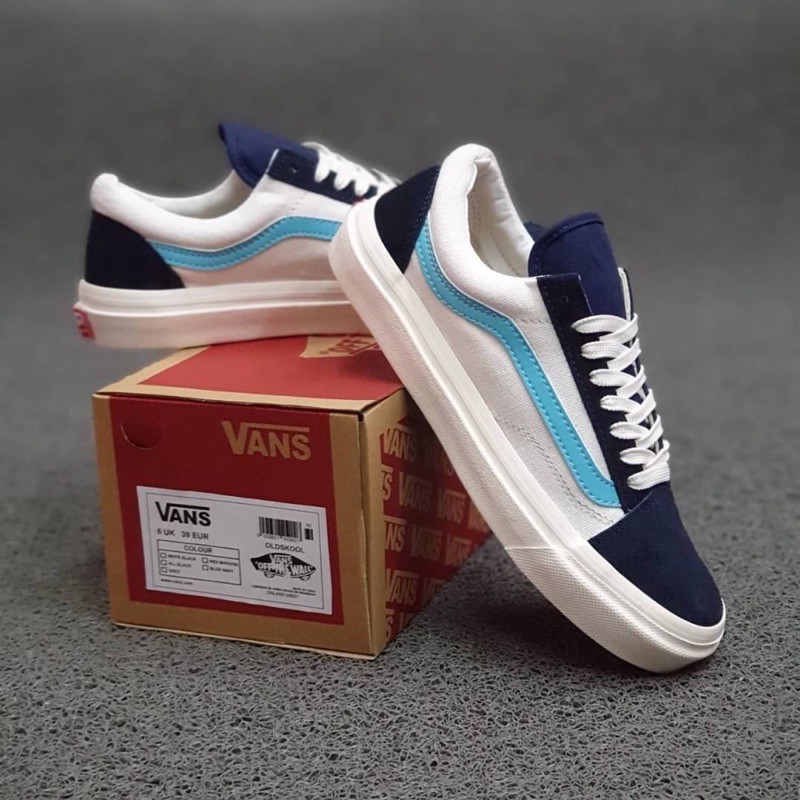 Giày Thể Thao Vans Màu Xanh Navy Size 39-43