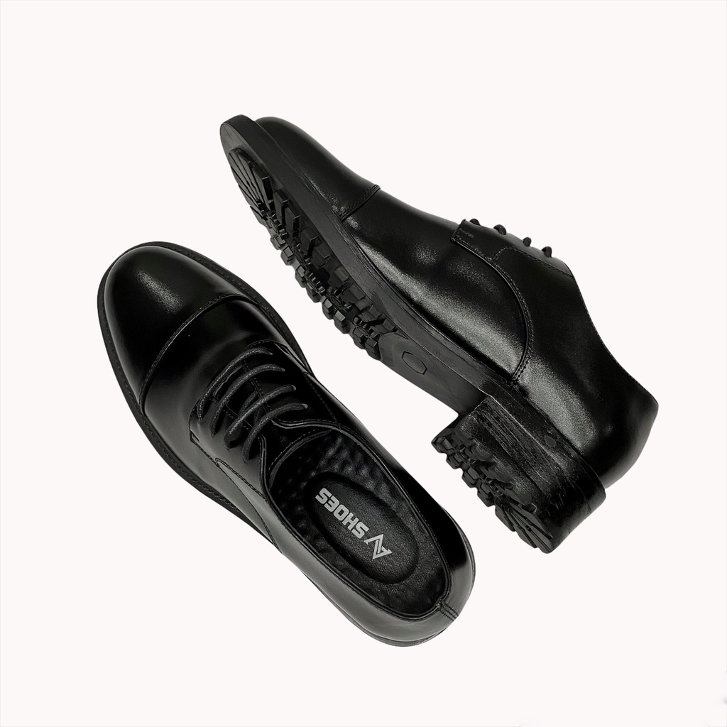 Giày nam công sở Modern Derby da bò tăng chiều cao