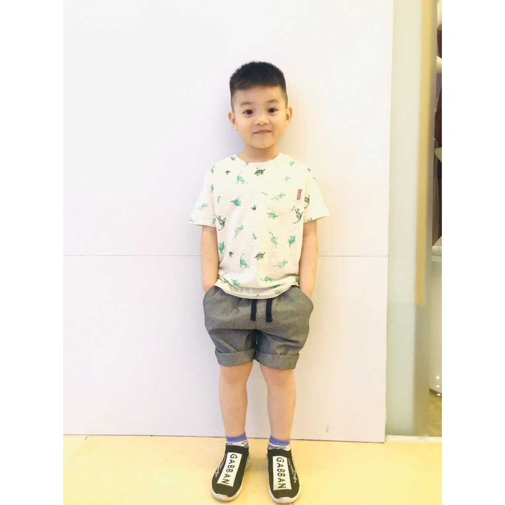 ÁO THUN CỘC TAY BÉ TRAI SIWO☘️☘️Hàn Quốc cao cấp, thấm hút mồ hôi 1-10 tuổi