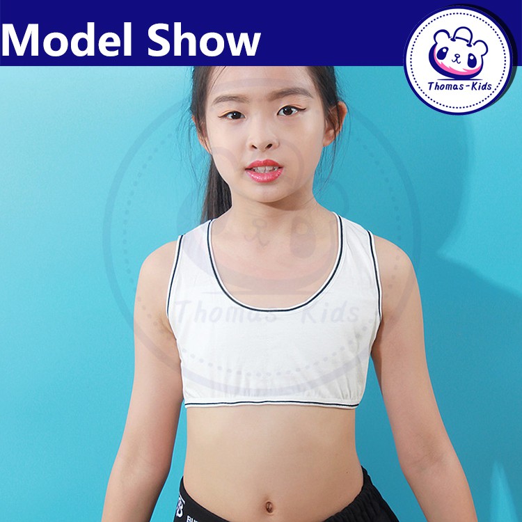 Áo ngực thể thao có mút mềm mại B220/10-16Y cho bé