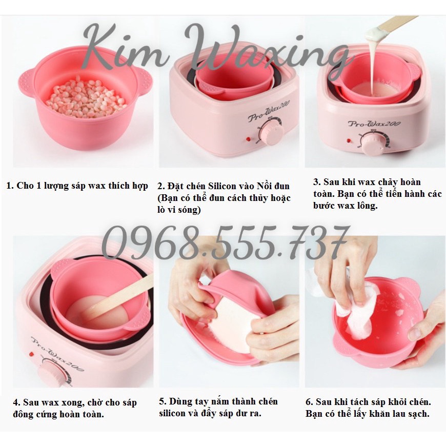 Set Trọn bộ wax lông dành cho người mới bắt đầu Loại Thường