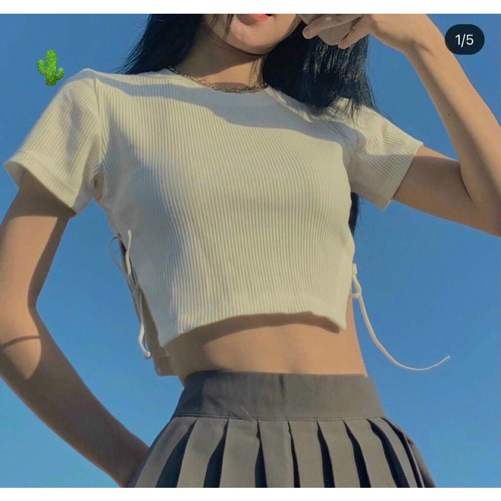 Áo 2 dây gân dày cực xinh T55