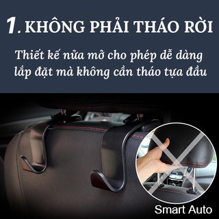 Móc Treo Đồ Sau Ghế Ô Tô Smart Auto Version 2 – 1 Chiếc