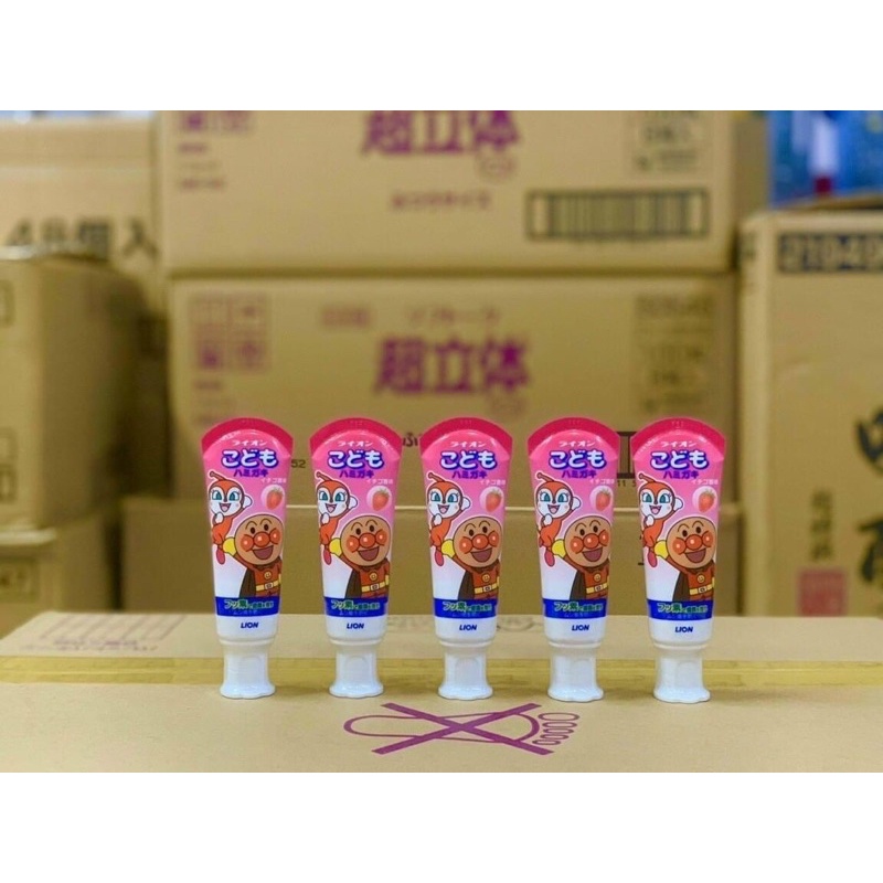 Kem đánh răng trẻ em Lion 40g