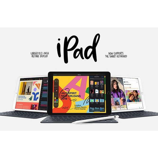 Máy tính bảng Apple IPad Gen 7 32/64gb 10.2 inh 2019 máy tính bảng hỗ trợ bút Pencil