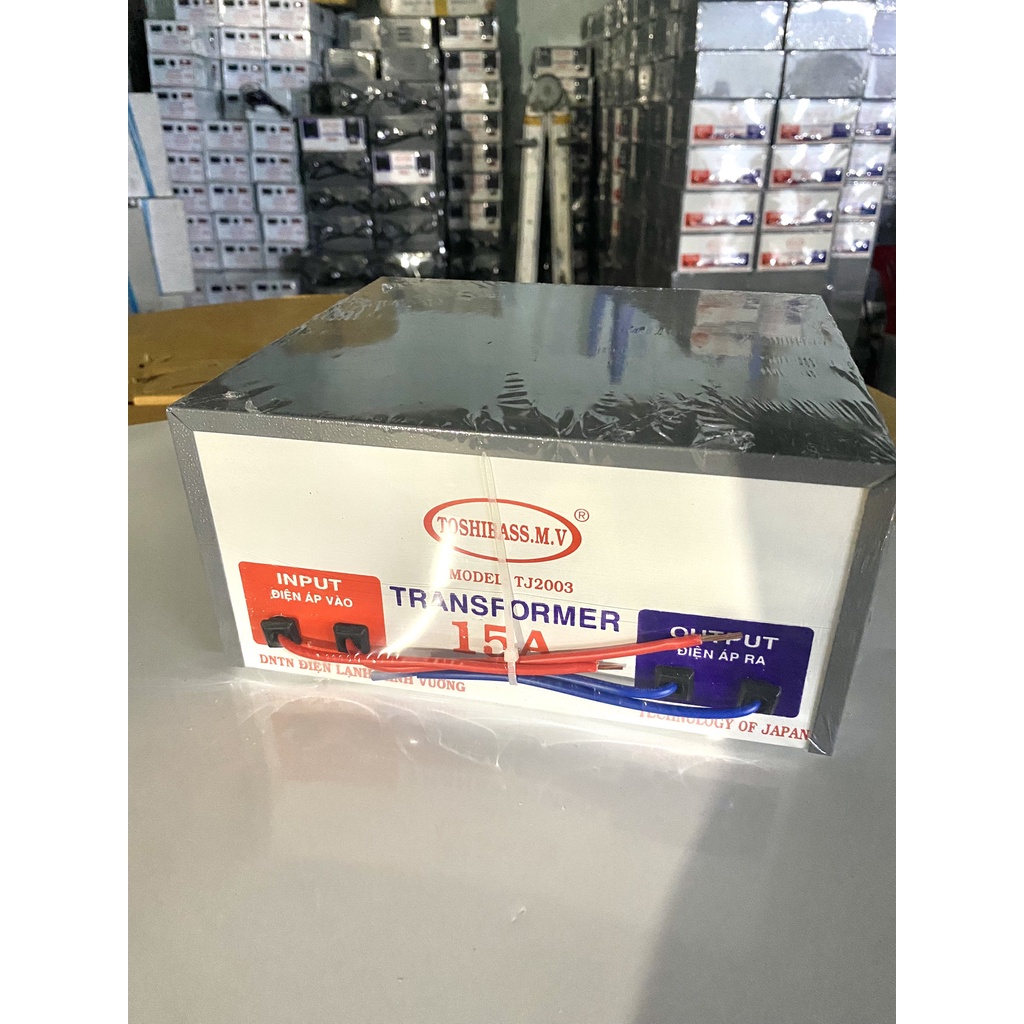 Biến thế Toshibass 15A chất lượng, an toàn bảo hành 12 tháng
