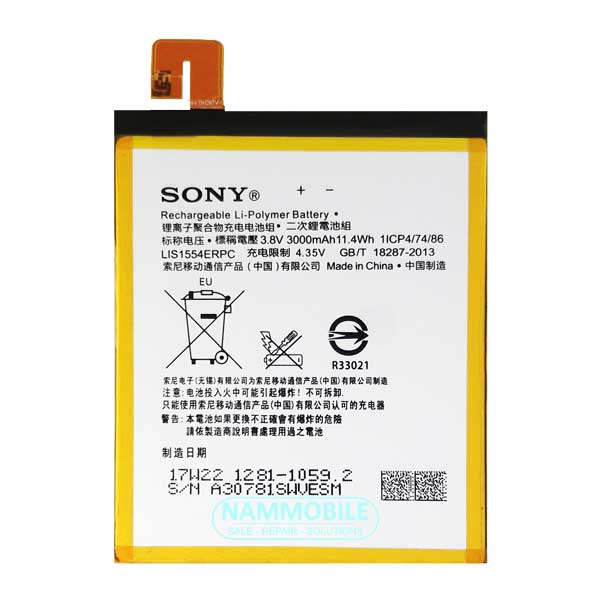 Pin Sony Xperia E3, M2, D2202 D2203 D2206 D2212, 2330mAh LIS1554ERPC zin chính hãng