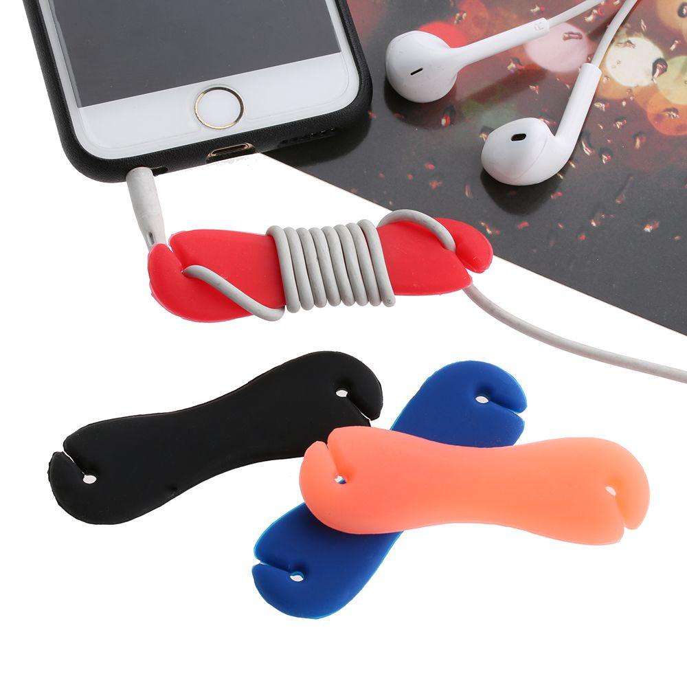 Set 2 / 5 Dụng Cụ Quấn Dây Cáp / Tai Nghe Màu Sắc Ngẫu Nhiên