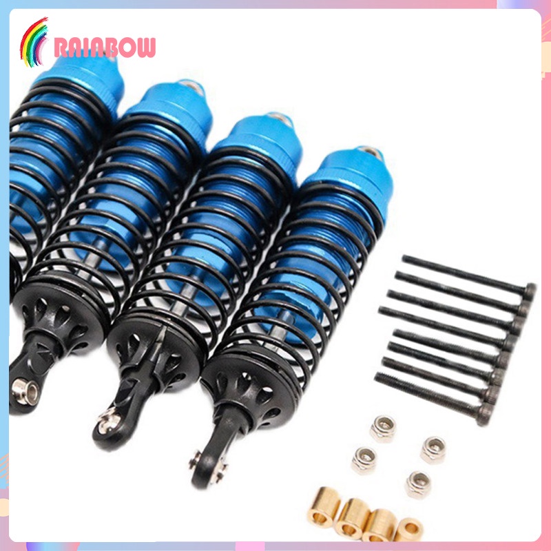 [RAINBOW] 2 Pairs Shock Absorbers for Yikong 4103 4102 1/10 RC Truck Crawlers Vehicle