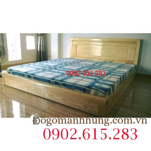 Giường ngủ kiểu nhật sát đất gỗ sồi 1M6 và 1M8X2M mẫu G05 | BigBuy360 - bigbuy360.vn