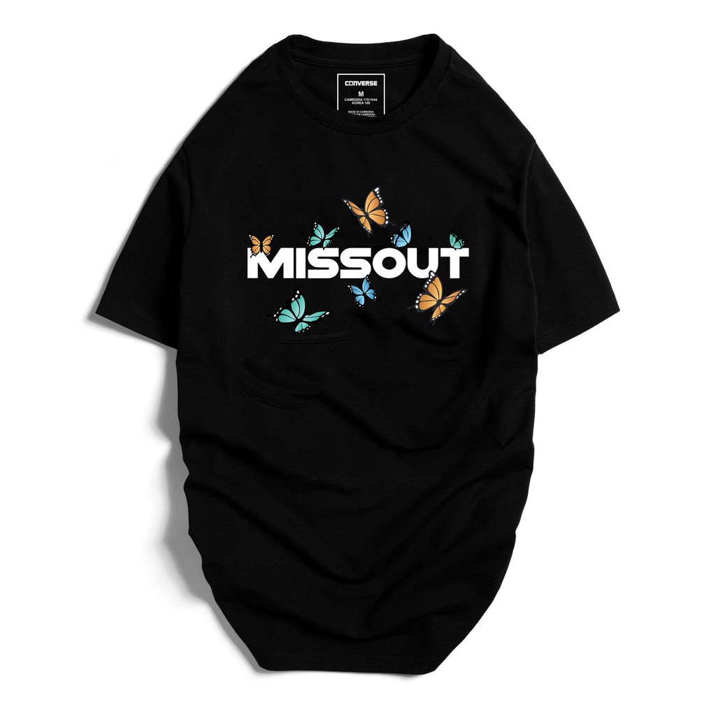 Áo Thun In Chữ Missout form rộng dáng Unisex