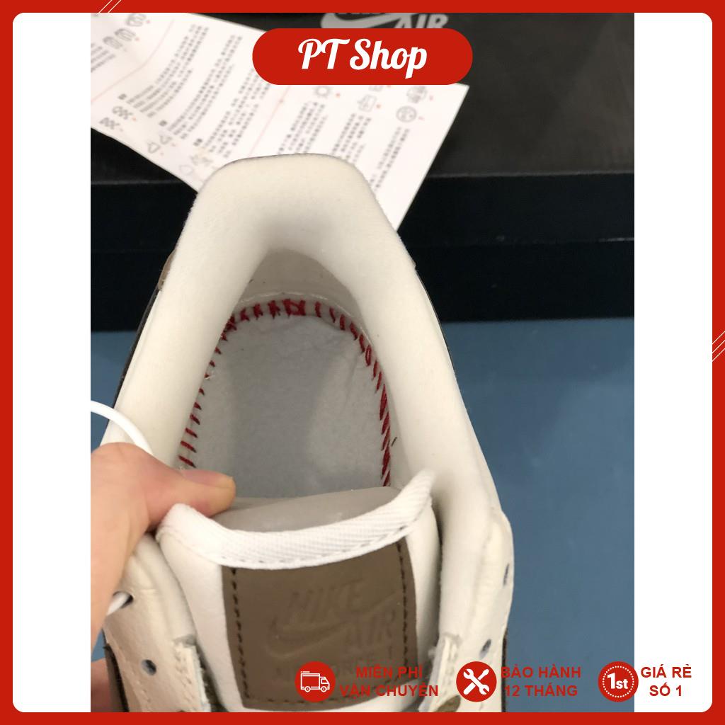 [FreeShip+ Hàng Xịn] Giày thể thao Sneaker AF1 viền nâu phiên bản cao cấp,  Giầy Fore one Gucci Full phụ kiện | BigBuy360 - bigbuy360.vn