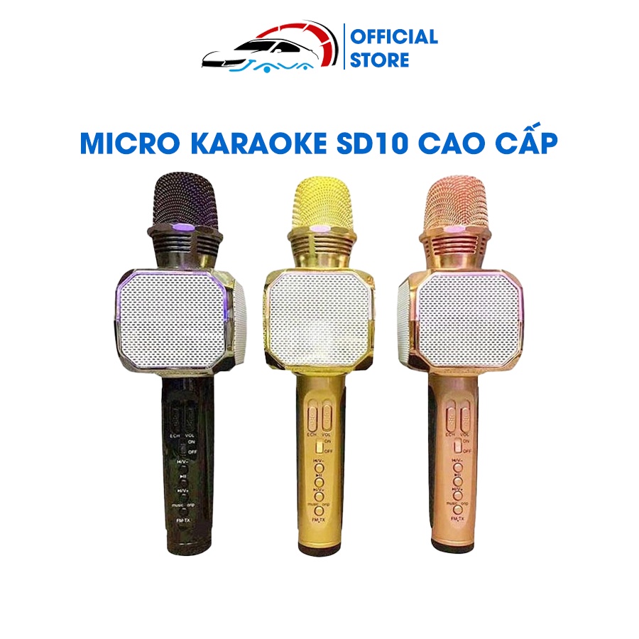 [Mã ELHACE giảm 4% đơn 300K] Mic Karaoke cao cấp SD10