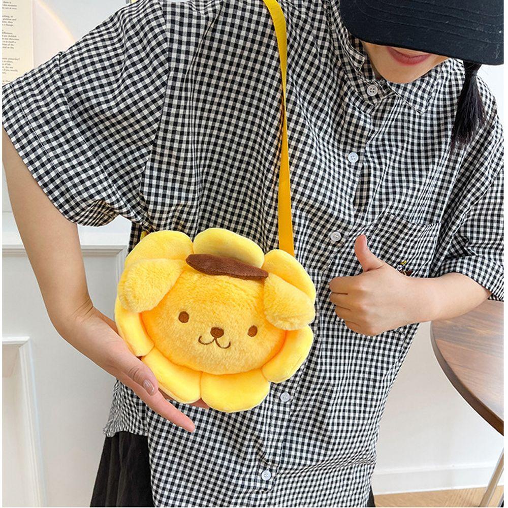 Túi Đeo Chéo Hình Thỏ Nhồi Bông Dễ Thương