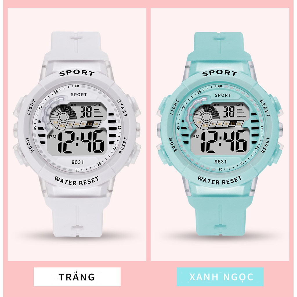 Đồng hồ thể thao nam nữ Sport S954 điện tử, cá tính, full chức năng, kiểu mới cực đẹp