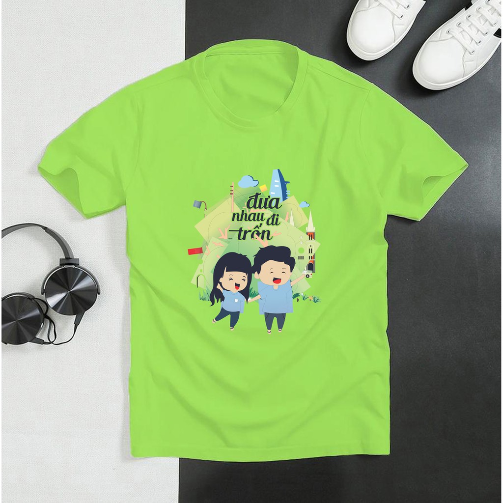 Áo thun nam nữ in hình thời trang Everest KM30