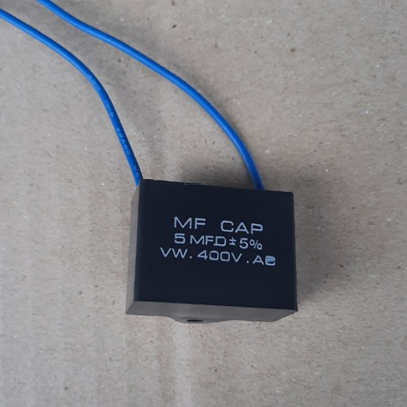 Tụ điện 5uf loại tốt dùng thay thế cho quạt điều hòa hơi nước