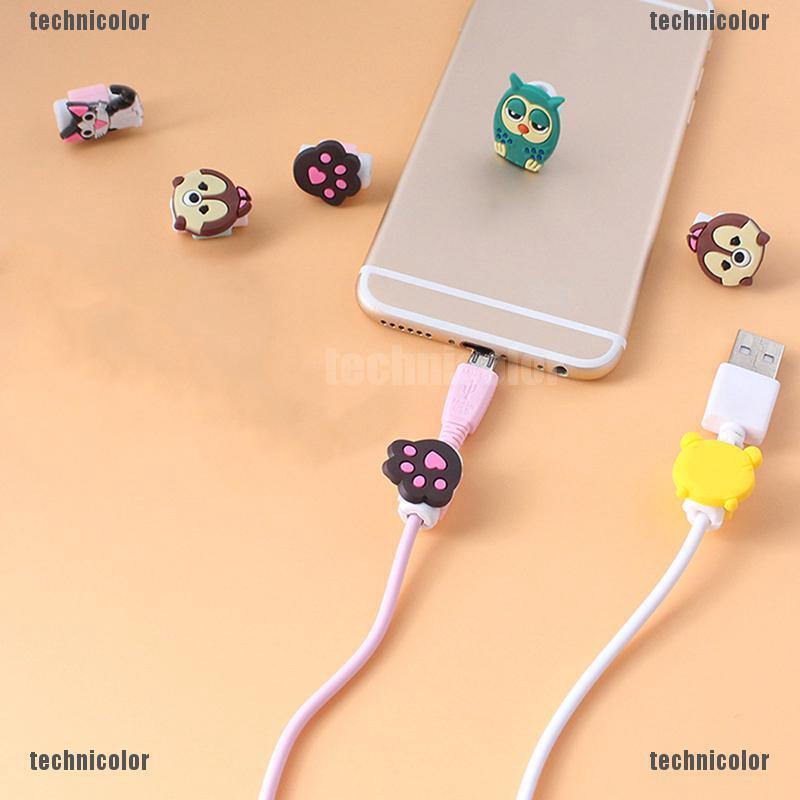 Phụ kiện bảo vệ đầu dây cáp sạc kiểu dáng hoạt hình dễ thương