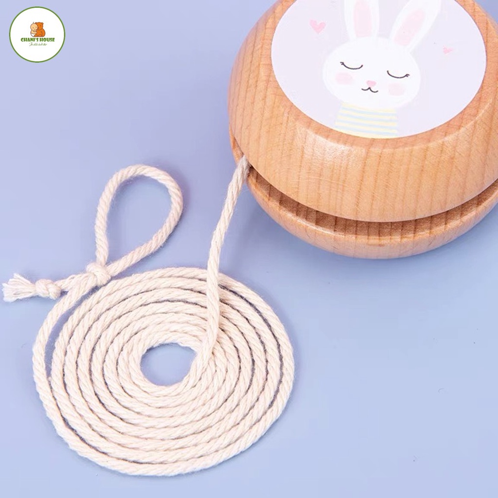 [HOT] Đồ Chơi Con Quay YoYo Bằng Gỗ Hình Ngộ Nghĩnh Đáng Yêu Cho Bé