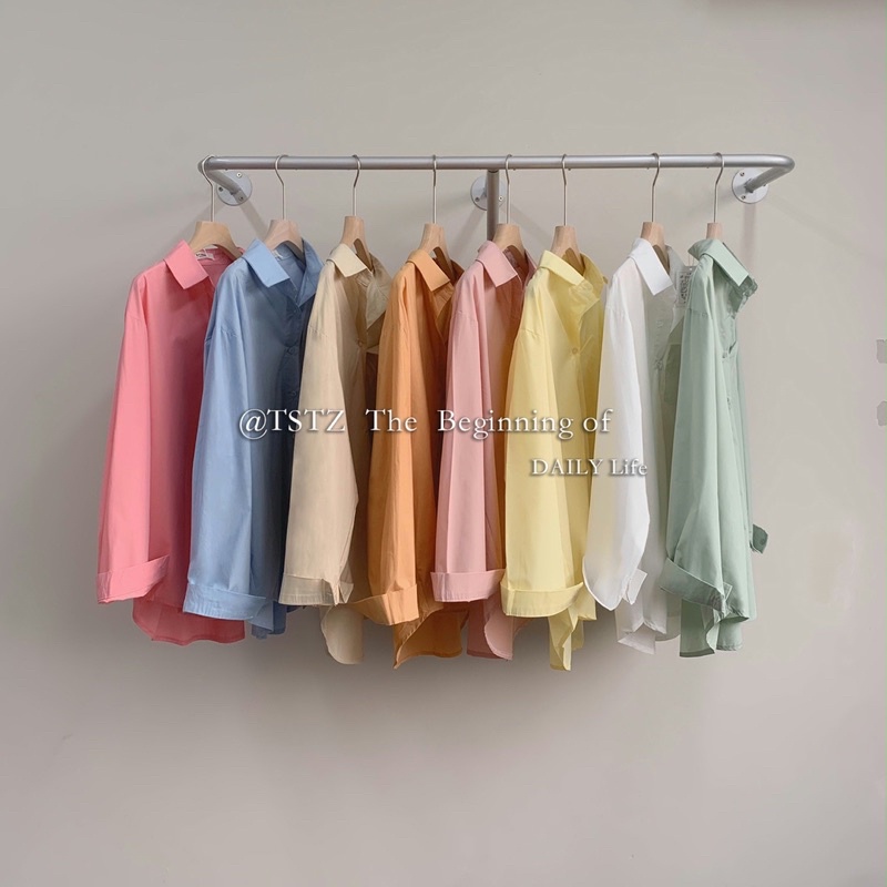 Sơ mi túi lệch hot trend