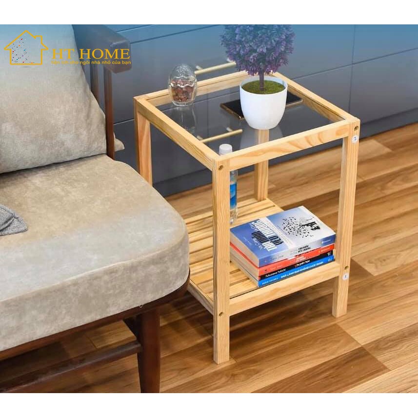 TÁP ĐẦU GIƯỜNG GỖ THÔNG MẶT KÍNH CƯỜNG LỰC | BigBuy360 - bigbuy360.vn