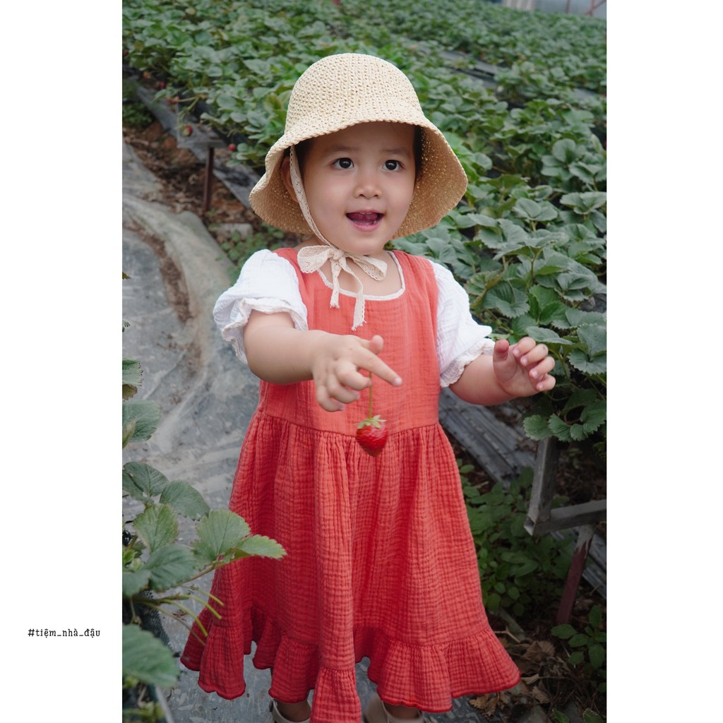 Đinh Hương - đầm bé gái 9 tháng - 3 tuổi