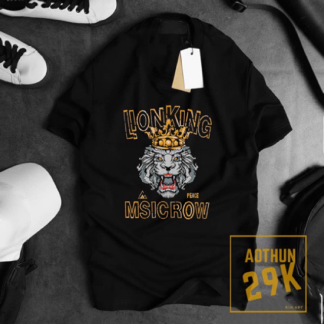 ALBUM 742 - ÁO THUN LION KING PHONG CÁCH BỤI BẶM ĐƯỜNG PHỐ 10 MÀU CỰC ĐẸP