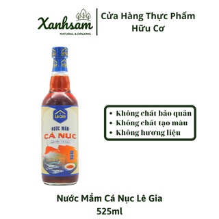 Nước mắm cá nục lê gia 525ml - xanhsam