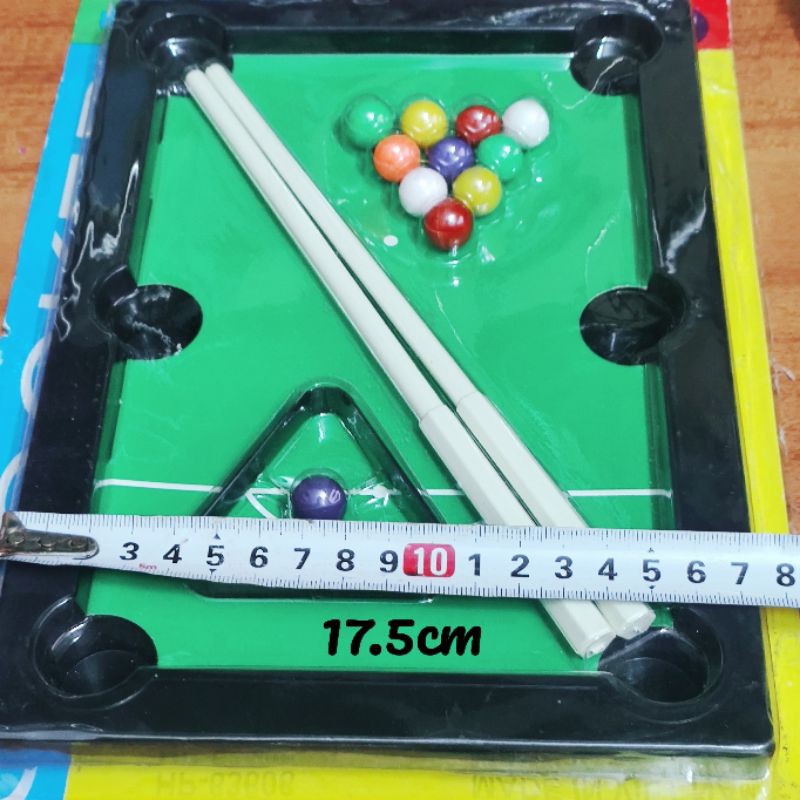 Đồ chơi Bộ Bàn BI DA 25 x 17.5 (cm) Sản xuất tại Việt Nam