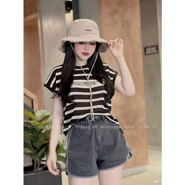 ÁO KIỂU SỌC XINH ĐẸP B312