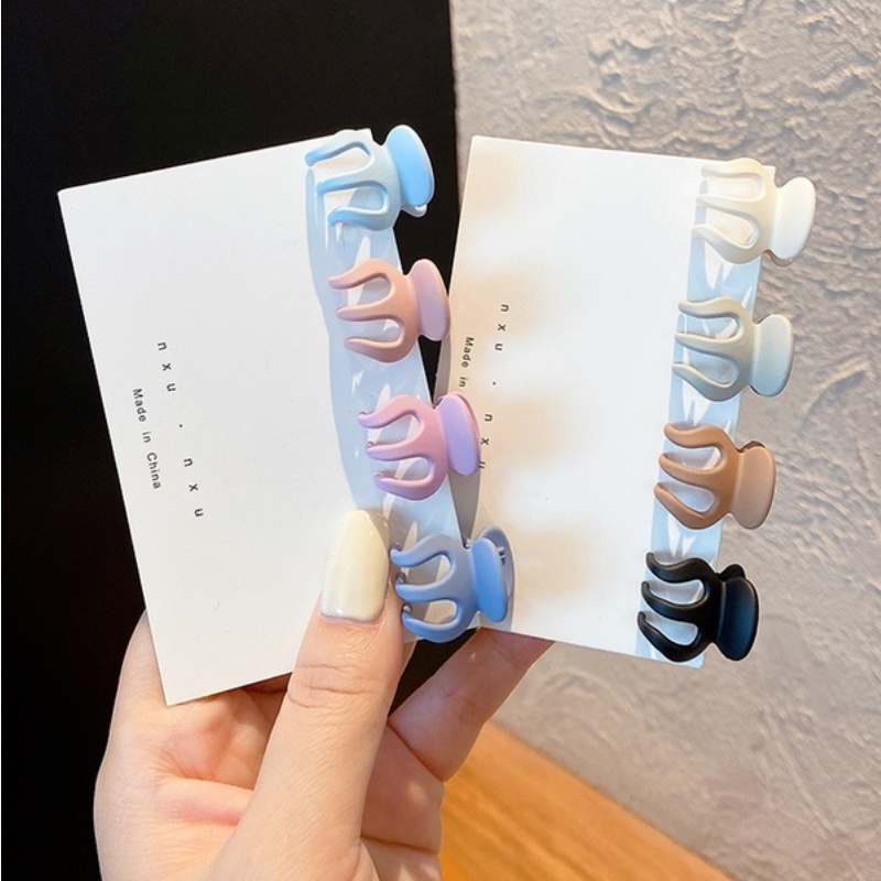 Kẹp tóc mini nhiều màu sắc xinh xắn tùy chọn thời trang dành cho nữ