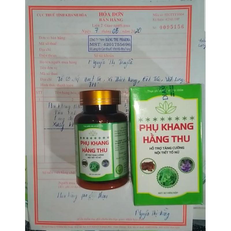 VIÊN UỐNG PHỤ KHANG HẰNG THU