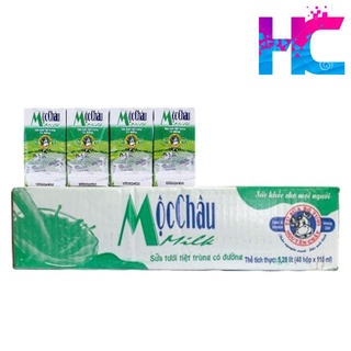 Thùng sữa Mộc châu hộp 110ml