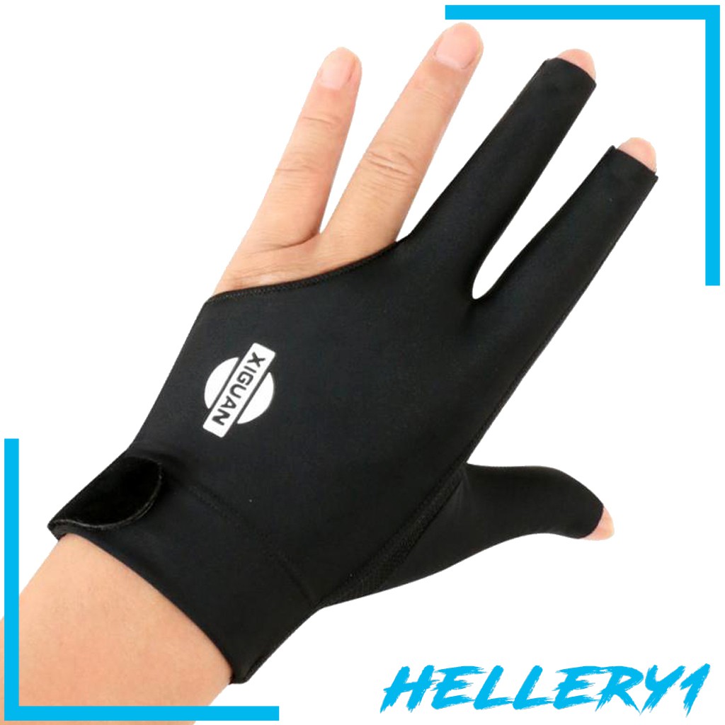 [Hellery1] 3 Găng Tay Trái / Phải Chơi Bida Thấm Hút Mồ Hôi