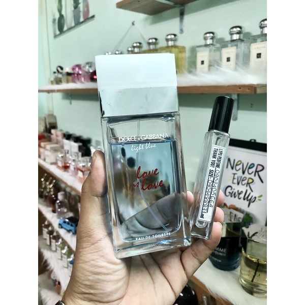 Nước hoa Nữ DG Light Blue Love is Love EDT