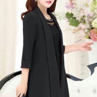 Áo Khoác Nữ Form Dài